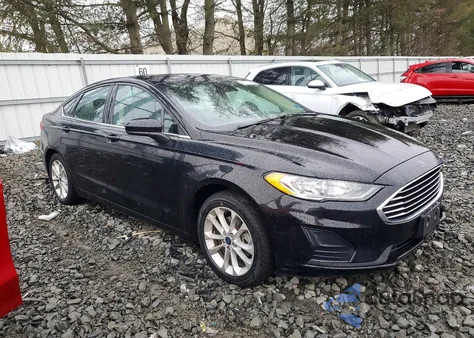 2020 Ford Fusion Se из США, поврежденный, VIN 3FA6P0LUXLR158893